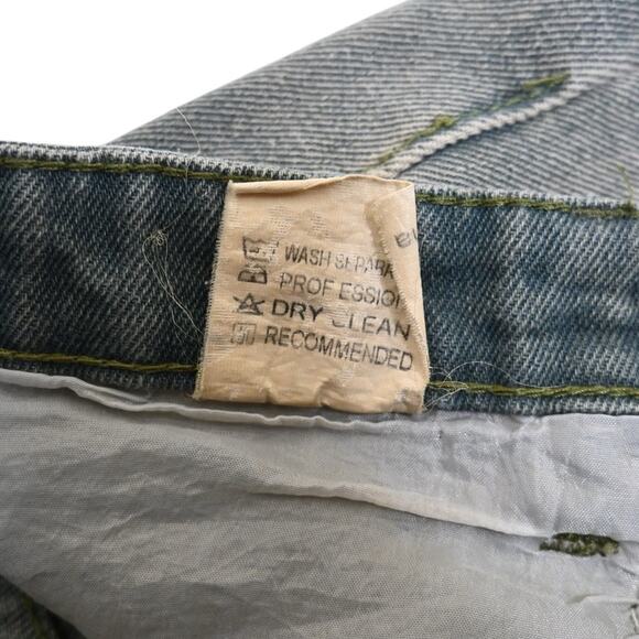 Misslook Women's S Exposed Button Fly Cutoff Jean Shorts - Picture 10 of 10